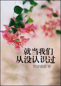 小说：就当我们从没认识过，作者：忧凉盛夏