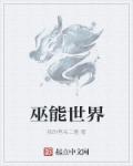 小说：巫能世界，作者：我的笔名二磊
