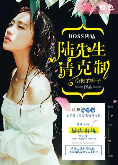 小说：BOSS凶猛：陆先生，请克制，作者：奋起的叶子
