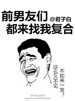 小说：前男友们都来找我复合，作者：君子白